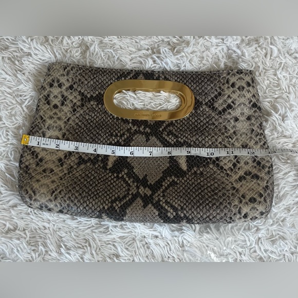 MICHAEL KORS Clutch Python Hand Bag - Picture 3 of 6